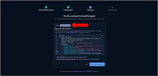 Install Command Setup