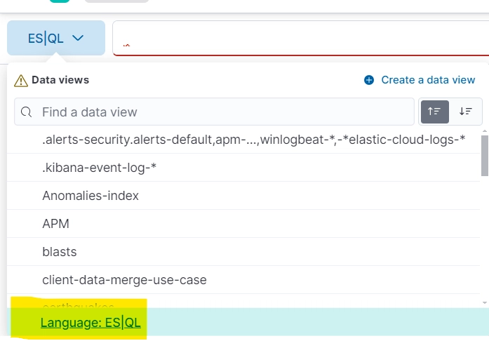 ES|QL Discover Mode