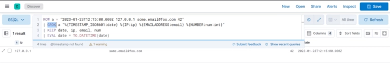 GROK Query Results