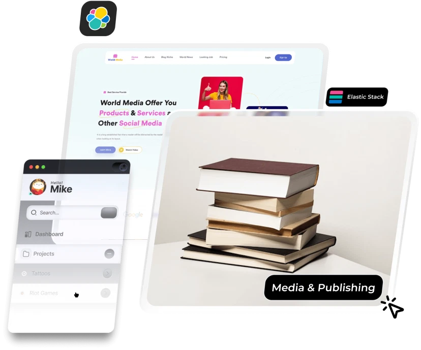 Elastic Solutions for Media & Publishing