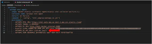 Create the Docker Compose file